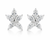 VERA Couture 14K Yellow Gold Pear-Shaped Diamond Floral Stud Earrings | 7.58 CTW Lab-Grown Diamonds