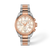 Tissot PR 100 Chronograph 38 mm White Mother-of-Pearl Dial Stainless Steel & Yellow Gold PVD Bracelet [T150.217.22.111.00]