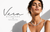 VERA Couture 14K White Gold Double Row Diamond Tennis Necklace 17" | 15.37 CTW Lab-Grown Diamonds