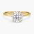 VERA Diamonds 2.05 Carat Round Brilliant Hidden Halo Lab-Created Diamond Engagement Ring in 14K Yellow Gold [510072725]