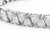 VERA Couture 14K White Gold Pear-Shaped Lab-Grown Diamond Tennis Bracelet 16.91 Carats
