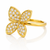 VERA Florian™ Diamond Ring | 14K Yellow Gold | 0.41 CT Lab Grown Diamonds