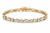 VERA Diamonds™ Florian Marquise Lab-Grown Diamond Bracelet 7.46 Carat 14K Yellow Gold 7"