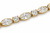 VERA Diamonds™ Florian Marquise Lab-Grown Diamond Bracelet 7.46 Carat 14K Yellow Gold 7"