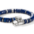 John Hardy Heishi Lapis Lazuli Beaded Bracelet 8mm Sterling Silver [BUS290131LPZ]