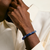 John Hardy Heishi Lapis Lazuli Beaded Bracelet 8mm Sterling Silver [BUS290131LPZ]