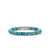 John Hardy Heishi Turquoise Beaded Bracelet 8mm Sterling Silver [BUS290131TQ]