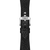 Tissot Official Black PRX 35 mm Leather Strap with Steel Endpieces [T852.049.990]
