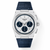 Tissot Official Blue PRX Chronograph 42 mm Leather Strap with Steel Endpieces [T852.049.411]