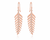 VERA Palm Royale™ Diamond Drop Earrings 1.80 Carats 14K Gold