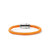 John Hardy JH Essential Orange Rubber Cord Bracelet 6mm Sterling Silver [BU98688ORST]