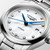 Longines Master Collection L2.449.4.87.6 30mm automatic watch with white mother-of-pearl dial and stainless steel bracelet