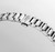 Longines Conquest L3.460.4.12.6 Swiss Made 34 mm quartz watch with a white sandblasted dial, stainless steel case, and stainless steel bracelet.
