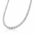 VERA Diamonds Radiance 10.50 Carat Lab-Grown Diamond Tennis Necklace 14K White Gold 16"