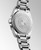 Longines Conquest L3.460.4.02.6 Swiss Made 34 mm quartz watch with a lavender mauve sandblasted dial, stainless steel case, and stainless steel bracelet.