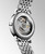 Longines Elegant Collection L4.910.4.99.6 Swiss Made 39 mm automatic watch with a sunray blue dial, stainless steel case, and stainless steel bracelet.