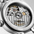 Longines PrimaLuna Moonphase L8.126.4.97.6 Swiss Made 34 mm automatic watch with a luminous blue mother-of-pearl dial, moonphase display, stainless steel case, and stainless steel bracelet.