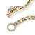 John Hardy Naga Bracelet 14K Yellow Gold with Diamonds 7mm [BGGX602202BSPDI]