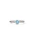 John Hardy Heishi Gem Ring Sterling Silver with Swiss Blue Topaz 2.2mm [RBS430311SBT]