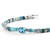 John Hardy Heishi Gem Bracelet Sterling Silver with Swiss Blue Topaz & Blue Hardstones 4mm [BUS290201SBTTQAMZ]