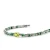 John Hardy Heishi Gem Bracelet Sterling Silver with Peridot 4MM [BUS290201PEMHGQ]