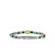 John Hardy Heishi Gem Bracelet Sterling Silver with Peridot 4MM [BUS290201PEMHGQ]