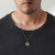Pyrrha Strength & Resilience Talisman N822-20 sterling silver necklace with a 20-inch chain and ship and star design.