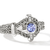 John Hardy Icon Ring Sterling Silver with Tanzanite & Diamonds 4 mm [RBS9735212TZDI]