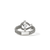 John Hardy Icon Ring Sterling Silver with Tanzanite & Diamonds 4 mm [RBS9735212TZDI]