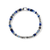 John Hardy Heishi Gem Bracelet Sterling Silver with Tanzanite & Blue Hardstones 4 mm [BUS290201TZLPZSD]