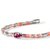 John Hardy Heishi Gem Bracelet Sterling Silver with Rhodolite & Pink Hardstones 4 mm [BUS290201RHRCSPO]