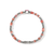 John Hardy Heishi Gem Bracelet Sterling Silver with Rhodolite & Pink Hardstones 4 mm [BUS290201RHRCSPO]