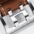 22mm Brown Leather Strap for Hamilton Khaki Aviation X-Wind Auto Chrono H77616533 H6007761031
