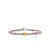 John Hardy Heishi Gem Bracelet in Sterling Silver, Orange Citrine, Rhodolite & Pink Tourmaline, 2.5 mm [BUS290191MCIRHPT]