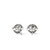 John Hardy Icon Stud Earrings Sterling Silver with Tanzanite & Diamonds [EBS9734812TZDI]