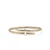 John Hardy Spear Flex Cuff 14K Yellow Gold 4 mm [CMGG98787]