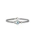 John Hardy Icon Bracelet, Sterling Silver, Swiss Blue Topaz, 3.6MM [BUS973181SBT]