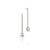 John Hardy JH Lovestruck™ Drop Earrings Sterling Silver with 5.0TCW Lab-Grown Diamonds [EBP43023LGD]