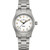 Hamilton Khaki Field Quartz H69401110 38mm watch with white dial, stainless steel case, sapphire crystal and stainless steel bracelet.