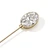 John Hardy JH Lovestruck™ Pin 14K Yellow Gold with 5.0TCW Lab-Grown Diamond [PGGX43042LGD]
