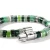 John Hardy Heishi Bracelet, Sterling Silver, Emerald, 8MM [BUS290131MHATRCHR]
