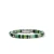 John Hardy Heishi Bracelet, Sterling Silver, Emerald, 8MM [BUS290131MHATRCHR]