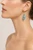 Evoque Pear Blue Topaz & Natural Diamond Drop Earrings, 14K Yellow Gold [60344FHERBTYG]
