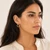 Mani 20 mm Twisted Tube Hoop Earrings in Yellow Gold [N4502]