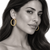 Yellow Gold Twisted Tube Hoop Earrings 35 mm [N4505]