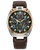 Citizen Promaster Tsuno Chrono Racer 50th Anniversary Limited Edition 44.5 mm Green Dial Brown Leather Strap [AV0104-06W]