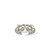 John Hardy Infinite Love Knot Ring 14K Yellow Gold & Sterling Silver 8.1 mm [RZZ97351]