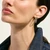 John Hardy Infinite Love Knot Hoop Earrings 14K Yellow Gold & Sterling Silver 27.5 mm [EZZ97350]
