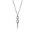John Hardy Infinite Love Knot Necklace Sterling Silver 16–18 in. [NB97326]