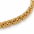 10K Yellow Gold Byzantine Link Bracelet 4 mm [N517-7]